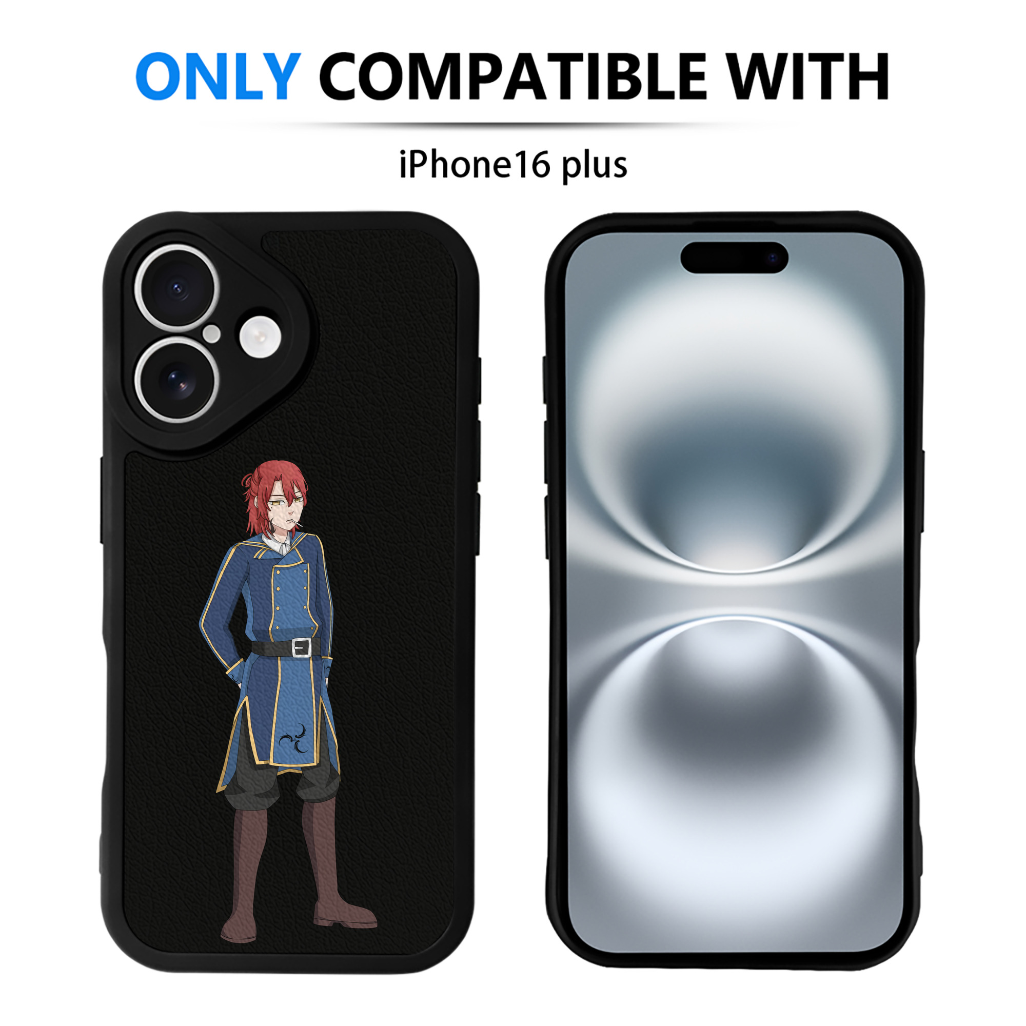 （画像用） 東京リベンジャーズ Tokyo Revengers 【iPhone 16シリーズ対応】シリコンスマホケース（レザー調） 材質：シリコン